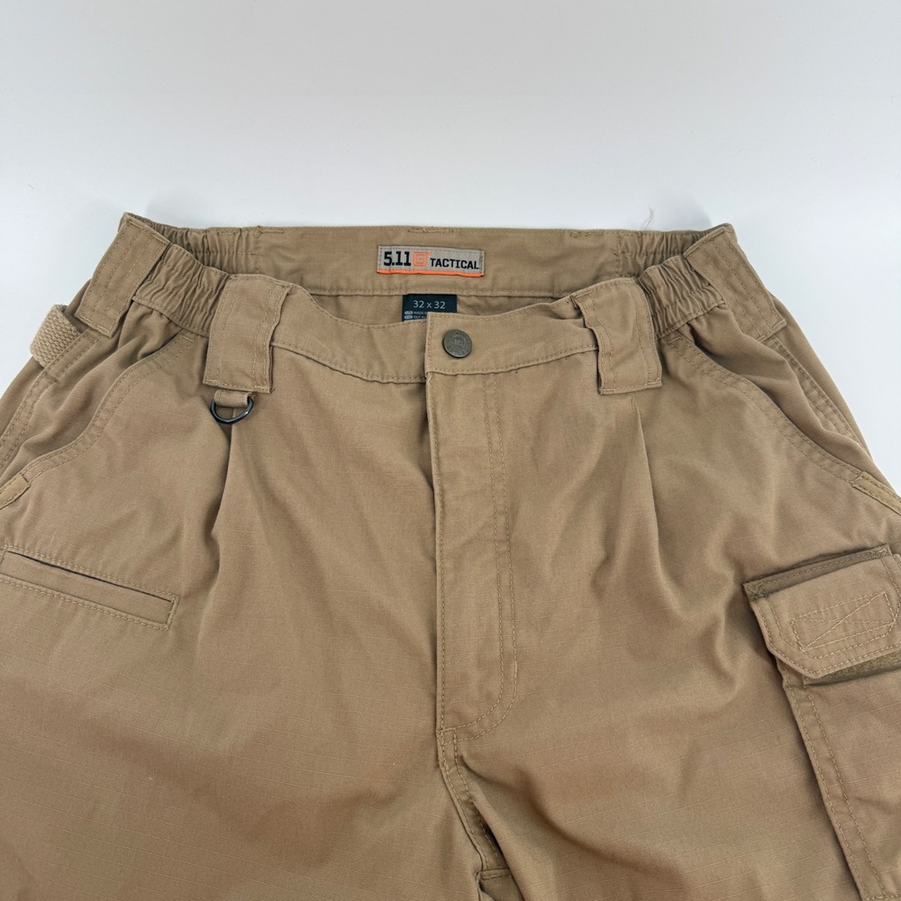 5.11 Tactical Mens Cargo Pants 32x32 Coyote Brown Ripstop Work‎ Trousers 74273
